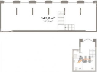 Продажа помещения свободного назначения 144 м²