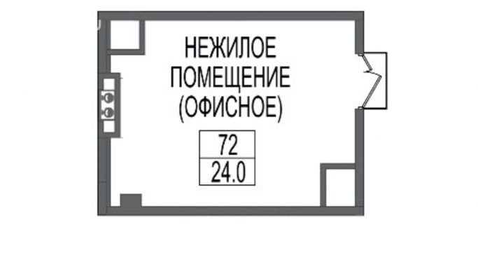 Продажа помещения свободного назначения 23.9 м², Павелецкая набережная - фото 1