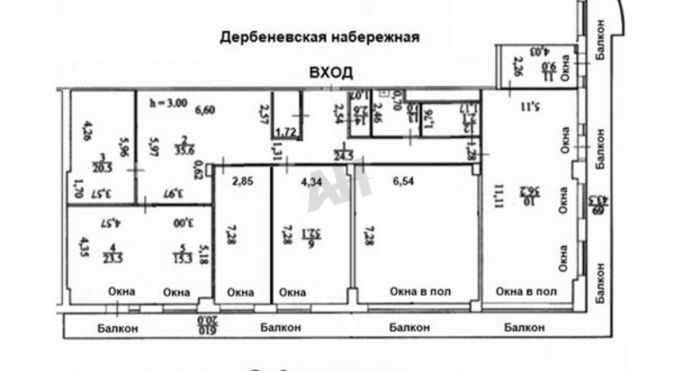 Продажа офиса 370 м², Дербеневская набережная - фото 2