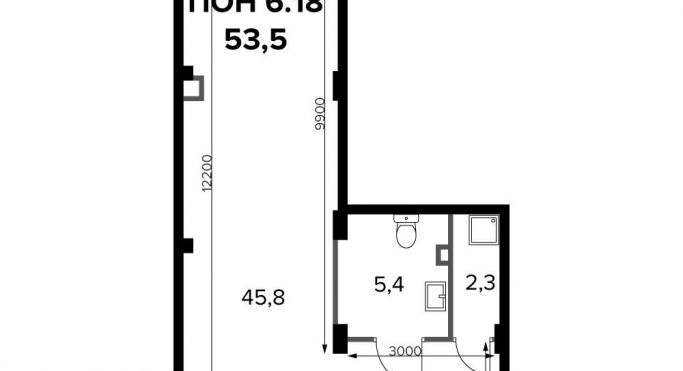 Продажа офиса 53.5 м², Ленинградское шоссе - фото 1