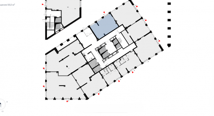 Аренда торгового помещения 56.5 м², улица Народного Ополчения - фото 3