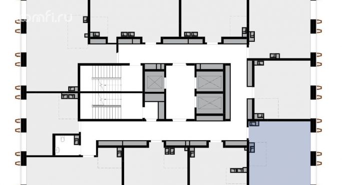 Продажа офиса 50.4 м², Выборгская улица - фото 3