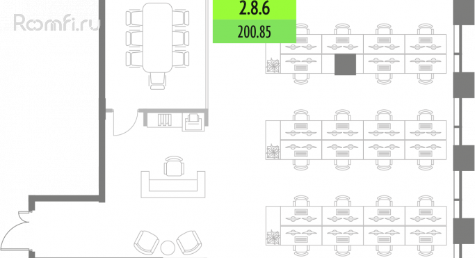 Продажа офиса 200.9 м², Огородный проезд - фото 3