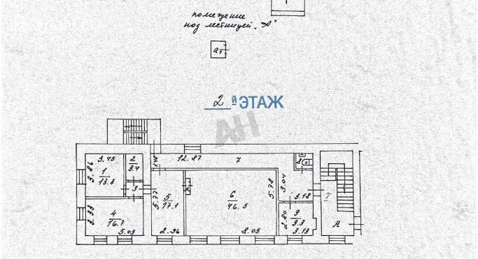 Продажа помещения свободного назначения 483 м², улица Большая Полянка - фото 2