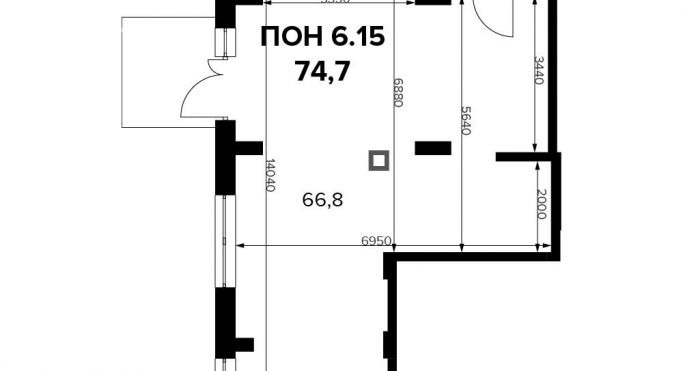 Продажа офиса 74.7 м², Ленинградское шоссе - фото 1