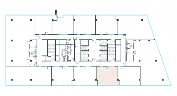 Продажа офиса 58.4 м², улица Академика Семенихина - фото 1