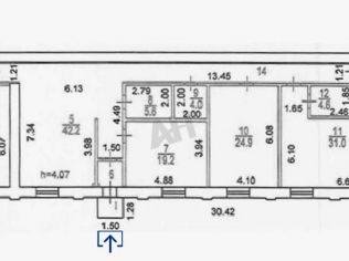 Продажа офиса 206 м²