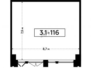Продажа помещения свободного назначения 65 м²