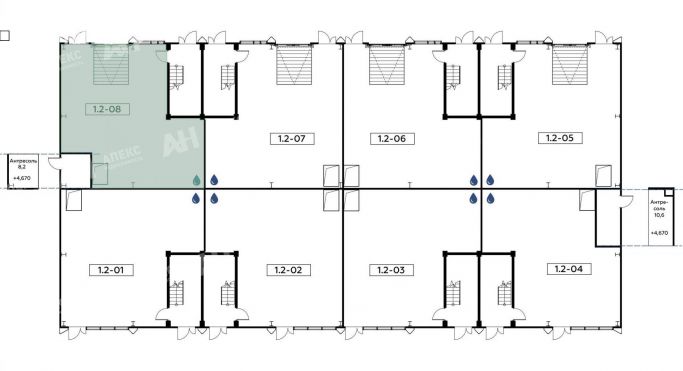 Продажа помещения свободного назначения 295 м², проспект Куприна - фото 2