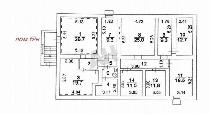 Продажа помещения свободного назначения 166 м², улица Шаболовка - фото 3