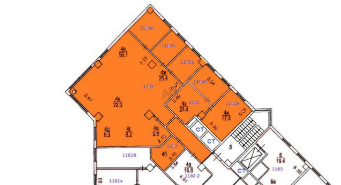 Аренда офиса 265 м², улица Обручева - фото 2