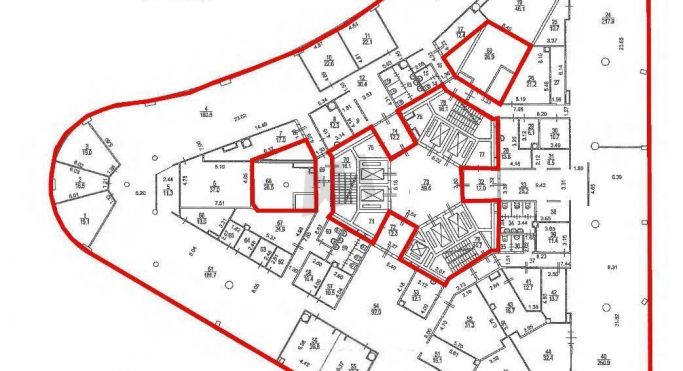 Аренда офиса 2560 м², улица Авиаконструктора Микояна - фото 2