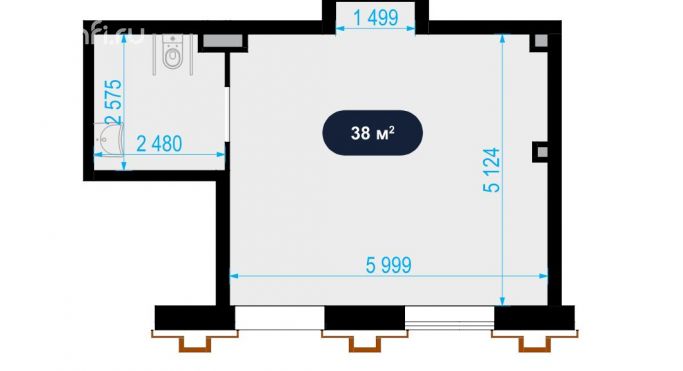 Аренда помещения свободного назначения 38 м², Выборгская улица - фото 3
