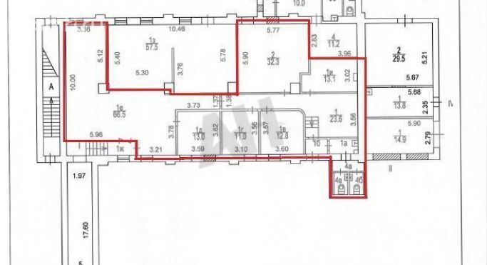 Аренда офиса 184 м², Большая Переяславская улица - фото 2