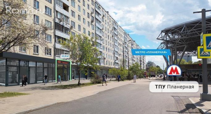 Аренда торгового помещения 99.1 м², Планерная улица - фото 1