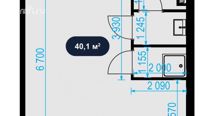 Продажа помещения свободного назначения 40.1 м², Отрадная улица - фото 2