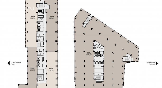 Продажа офиса 80.5 м², МКАД, 64-й километр - фото 1