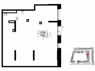 Продажа помещения свободного назначения 96 м²