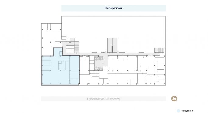 Продажа офиса 447.4 м², Проектируемый проезд № 4062 - фото 1