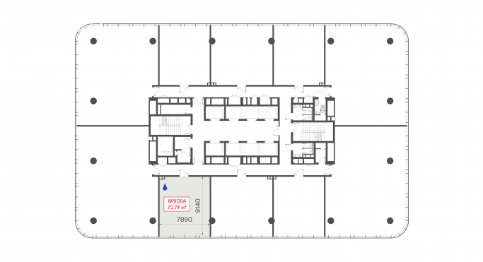 Продажа офиса 72.7 м², Верейская улица - фото 2