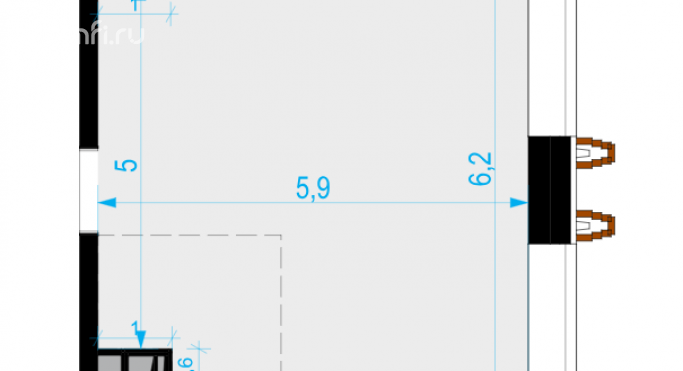 Продажа офиса 35.7 м², Выборгская улица - фото 2