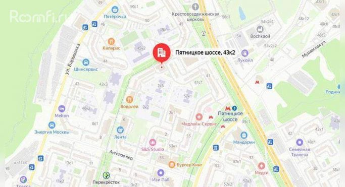 Продажа помещения свободного назначения 199 м², Пятницкое шоссе - фото 3