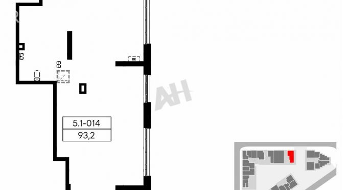 Продажа помещения свободного назначения 94 м² - фото 1