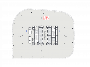 Продажа офиса 1664.1 м²