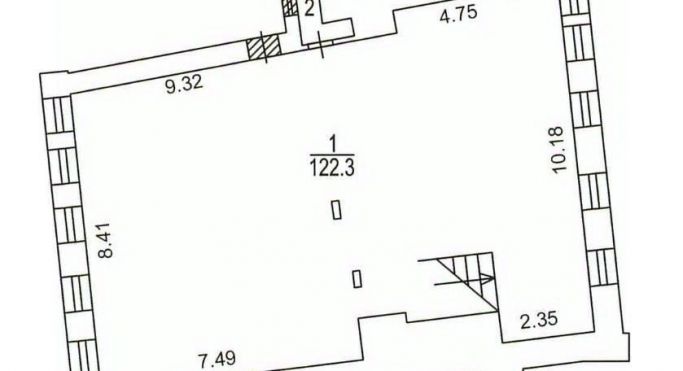 Аренда помещения свободного назначения 492 м², улица Остоженка - фото 2