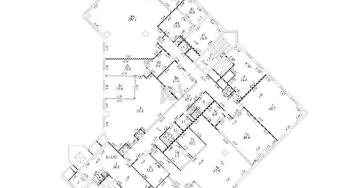 Аренда офиса 830 м², улица Обручева - фото 2