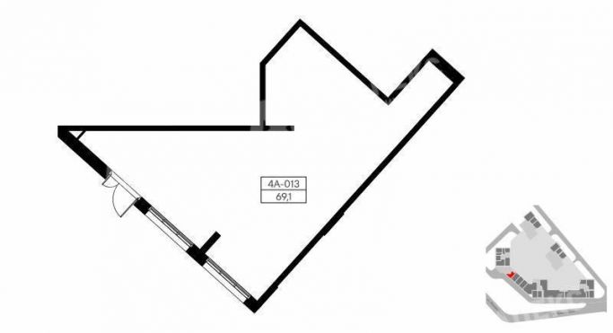 Продажа помещения свободного назначения 70 м², улица Эдварда Грига - фото 2