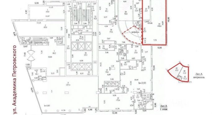 Аренда помещения свободного назначения 145.3 м², Ленинский проспект - фото 2