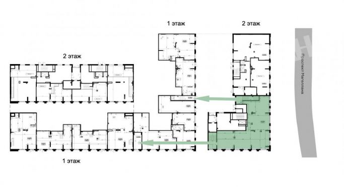 Продажа помещения свободного назначения 309 м², Прокшинский проспект - фото 2