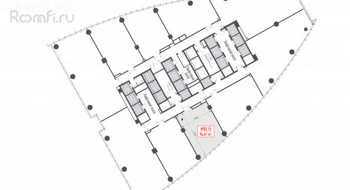 Продажа офиса 96.6 м² - фото 2