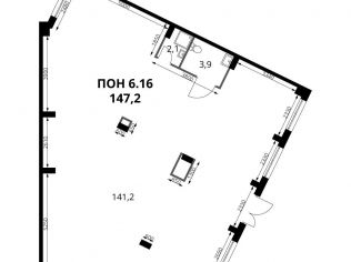 Продажа помещения свободного назначения 147.2 м²