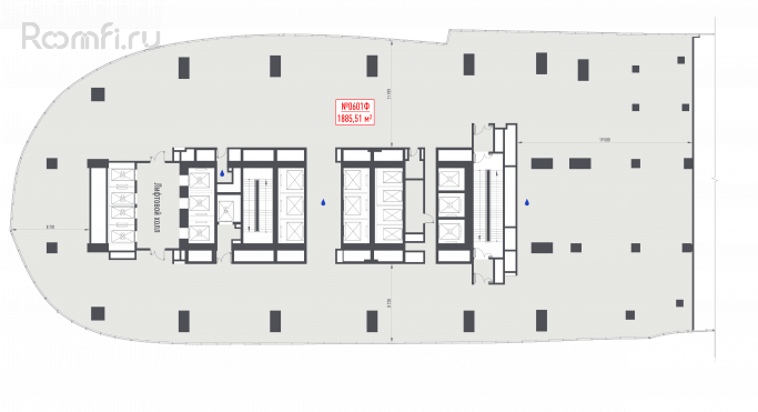 Продажа офиса 1885.5 м², 1-й Красногвардейский проезд - фото 2