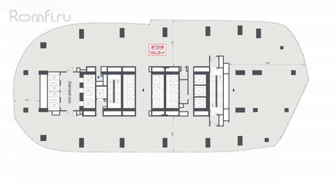 Продажа офиса 1654.3 м², 1-й Красногвардейский проезд - фото 2