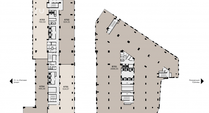 Продажа офиса 96.9 м², МКАД, 64-й километр - фото 1