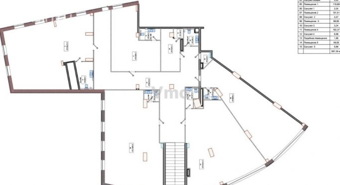 Аренда офиса 600 м², Нахимовский проспект - фото 2