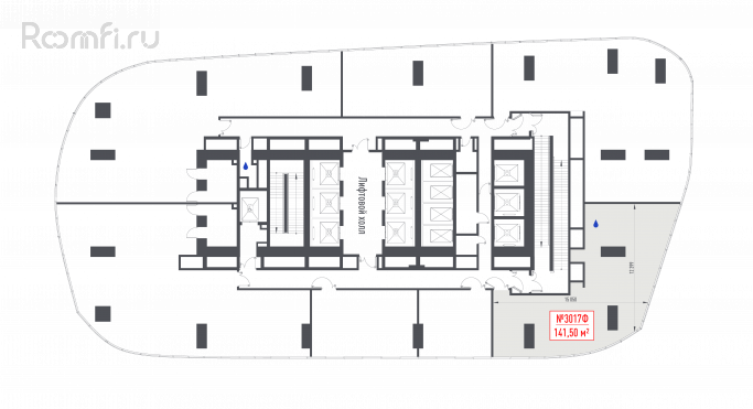 Продажа офиса 141.5 м², 1-й Красногвардейский проезд - фото 2