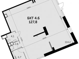 Продажа помещения свободного назначения 132.2 м²