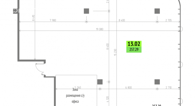 Продажа офиса 255 м² - фото 2