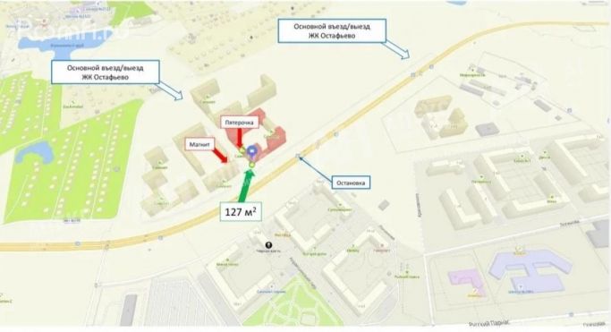 Аренда помещения свободного назначения 68 м², Любучанская улица - фото 3