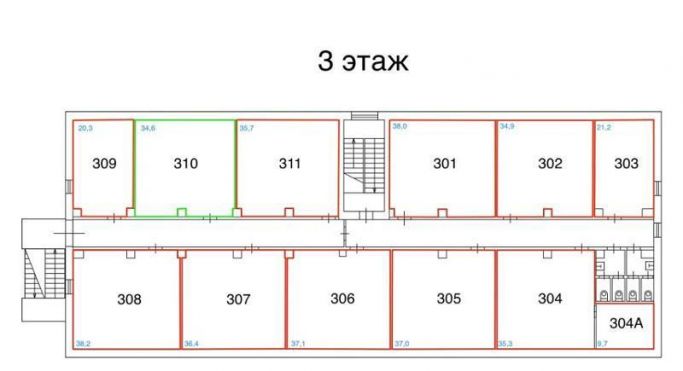 Аренда офиса 34.6 м², Загородное шоссе - фото 3