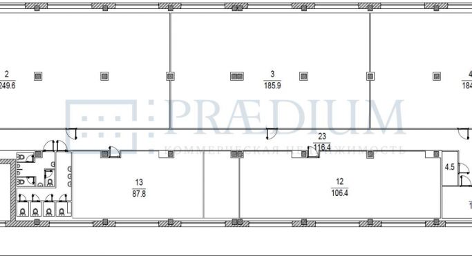 Продажа офиса 974 м², Большая Новодмитровская улица - фото 3