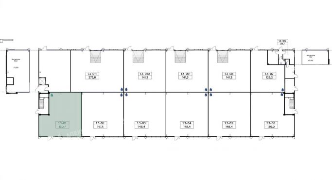 Продажа помещения свободного назначения 131 м², проспект Куприна - фото 2