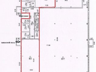 Аренда помещения свободного назначения 280.6 м²