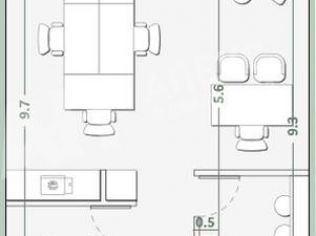 Продажа помещения свободного назначения 56 м²