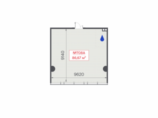 Продажа офиса 86.7 м²