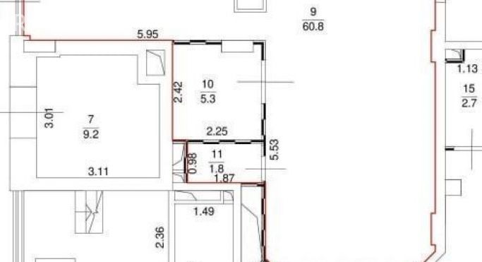 Аренда помещения свободного назначения 68 м², набережная Марка Шагала - фото 2